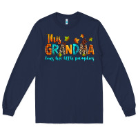 Navy customized this grandma loves her little pumpkins Long Sleeve Tee - texasbilliewilder