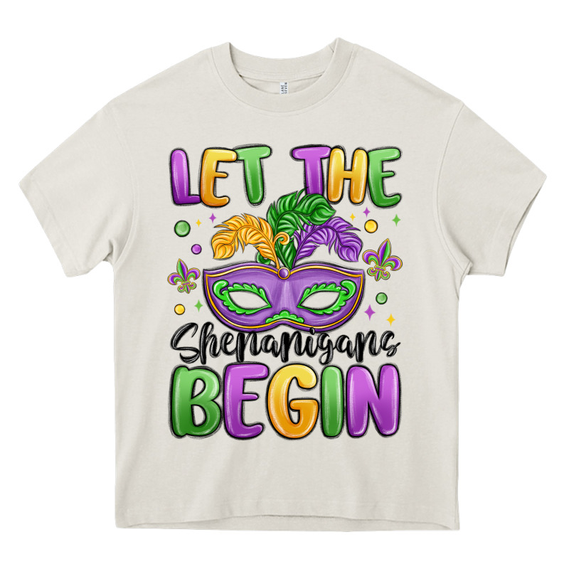 Let The Shenanigans Begin Heavy Core Tee by MaliasSmallBusiness | Teevron