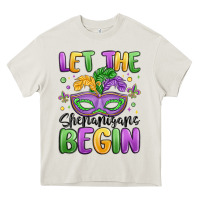 Cream let the shenanigans begin Heavy Core Tee - MaliasSmallBusiness