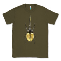 Army Green hercules beetle Classic Tee - LillyAllenDesigns