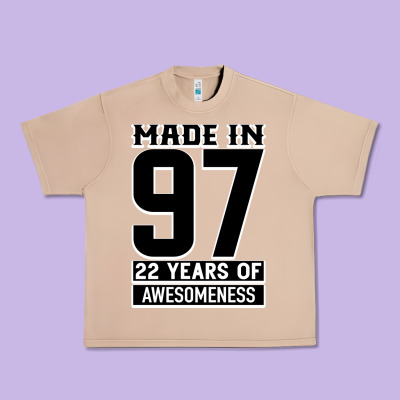 Made In 97 22 Years Of Awesomeness Urban Heavy Tee Designed By Bettercallsaul