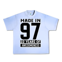 Grape Ice Made In 97 22 Years Of Awesomeness Urban Heavy Tee - Bettercallsaul