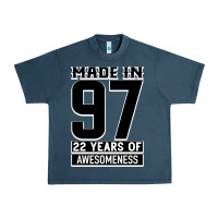 Midnight Navy Made In 97 22 Years Of Awesomeness Urban Heavy Tee - Bettercallsaul