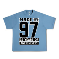 Pebble Blue Made In 97 22 Years Of Awesomeness Urban Heavy Tee - Bettercallsaul