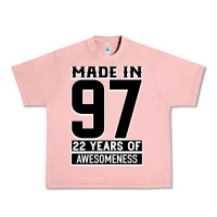 Salmon Made In 97 22 Years Of Awesomeness Urban Heavy Tee - Bettercallsaul