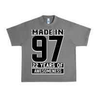 Tornado Made In 97 22 Years Of Awesomeness Urban Heavy Tee - Bettercallsaul