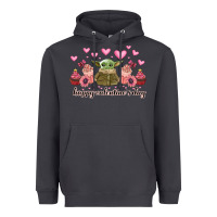 Smoke happy valentines day yoda Heavyweight Hoodie - CowhideDigitalArt