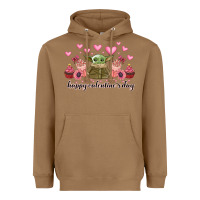 Toasted Coconut happy valentines day yoda Heavyweight Hoodie - CowhideDigitalArt