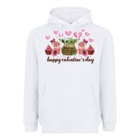 Happy Valentines Day Yoda Heavyweight Hoodie | Teevron