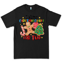 Black eating christmas cookies for two Premium Tee - MaliasSmallBusiness