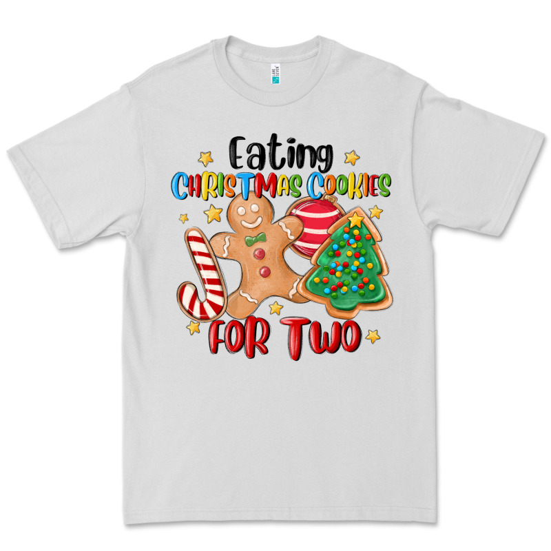 Eating Christmas Cookies For Two Premium Tee by MaliasSmallBusiness | Teevron