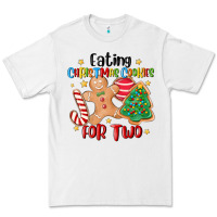 White eating christmas cookies for two Premium Tee - MaliasSmallBusiness