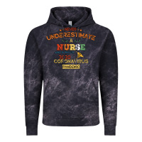 Cloud Black Never Underestimate A Nurse Vintage Hoodie - Bettercallsaul