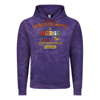 Cloud Purple Never Underestimate A Nurse Vintage Hoodie - Bettercallsaul