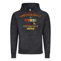 Vintage Black Never Underestimate A Nurse Vintage Hoodie - Bettercallsaul