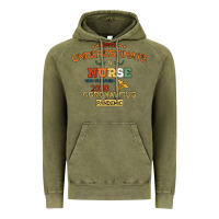 Vintage Olive Never Underestimate A Nurse Vintage Hoodie - Bettercallsaul