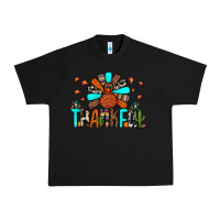 Black thankful turkey Urban Heavy Tee - JahusDesignShop