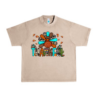 French Oak thankful turkey Urban Heavy Tee - JahusDesignShop