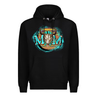 Black Aztec mom Mother's Day Premium Hoodie - FaDigitalArtStudio
