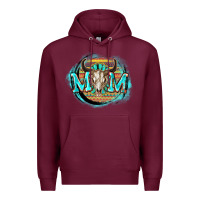 Burgundy Aztec mom Mother's Day Premium Hoodie - FaDigitalArtStudio