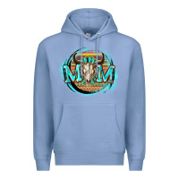 Colony Blue Aztec mom Mother's Day Premium Hoodie - FaDigitalArtStudio