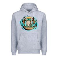 Heather Grey Aztec mom Mother's Day Premium Hoodie - FaDigitalArtStudio