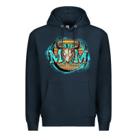 Navy Aztec mom Mother's Day Premium Hoodie - FaDigitalArtStudio