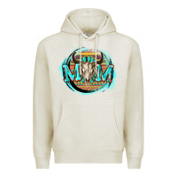Oatmeal Heather Aztec mom Mother's Day Premium Hoodie - FaDigitalArtStudio