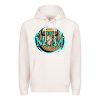 Pale Pink Aztec mom Mother's Day Premium Hoodie - FaDigitalArtStudio