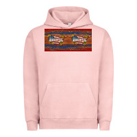 Pigment Salmon usa map 15oz mug Urban Hoodie - Artiststas