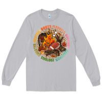 Moon Dust Boots flannels bonfires leggins football Long Sleeve Tee - NancyCooperArtShop