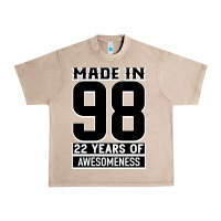 French Oak Made in 98 22 Years Of Awesomeness Urban Heavy Tee - Bettercallsaul