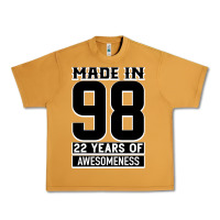 Peanut Butter Made in 98 22 Years Of Awesomeness Urban Heavy Tee - Bettercallsaul