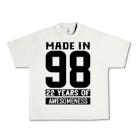 Pistachio Made in 98 22 Years Of Awesomeness Urban Heavy Tee - Bettercallsaul