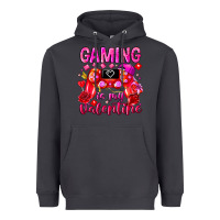 Smoke Gaming is My Valentine Heavyweight Hoodie - CowhideDigitalArt