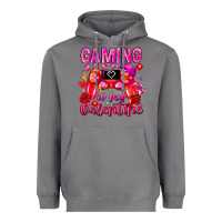 Storm Gaming is My Valentine Heavyweight Hoodie - CowhideDigitalArt
