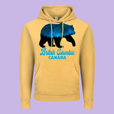 British Cloumbia Canada Vintage Hoodie Designed By Bettercallsaul
