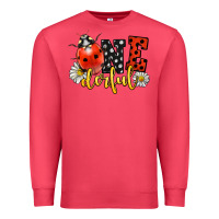 Cardinal onederful wonderful ladybug Premium Sweatshirt - LillyAllenDesigns