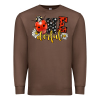 Chestnut onederful wonderful ladybug Premium Sweatshirt - LillyAllenDesigns