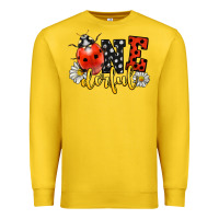 Lemon onederful wonderful ladybug Premium Sweatshirt - LillyAllenDesigns