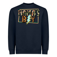 Navy Mama's boy Mother's Day Heavyweight Sweatshirt - CowGirlArtShop