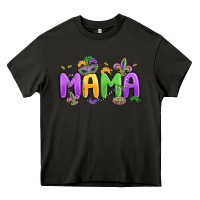 Asphalt mardi gras mama Heavy Core Tee - MaliasSmallBusiness