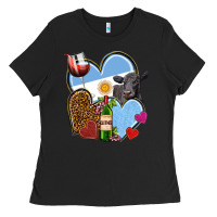 Argentina Hearts Ladies Tee | Teevron