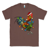 Chestnut Christmas Lights Rooster Classic Tee - RanaPortraitStore