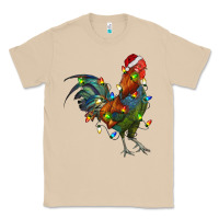 Mushroom Christmas Lights Rooster Classic Tee - RanaPortraitStore
