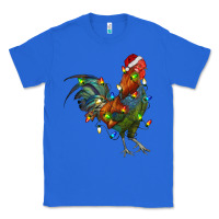 True Royal Christmas Lights Rooster Classic Tee - RanaPortraitStore