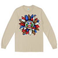 Mushroom dominican sunflower Long Sleeve Tee - texasbilliewilder