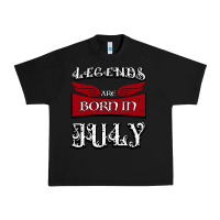 Black Legends are born in July Urban Heavy Tee - Bettercallsaul