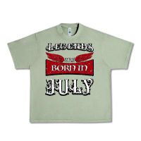 Oil Green Legends are born in July Urban Heavy Tee - Bettercallsaul