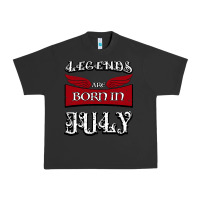 Pigment Black Legends are born in July Urban Heavy Tee - Bettercallsaul